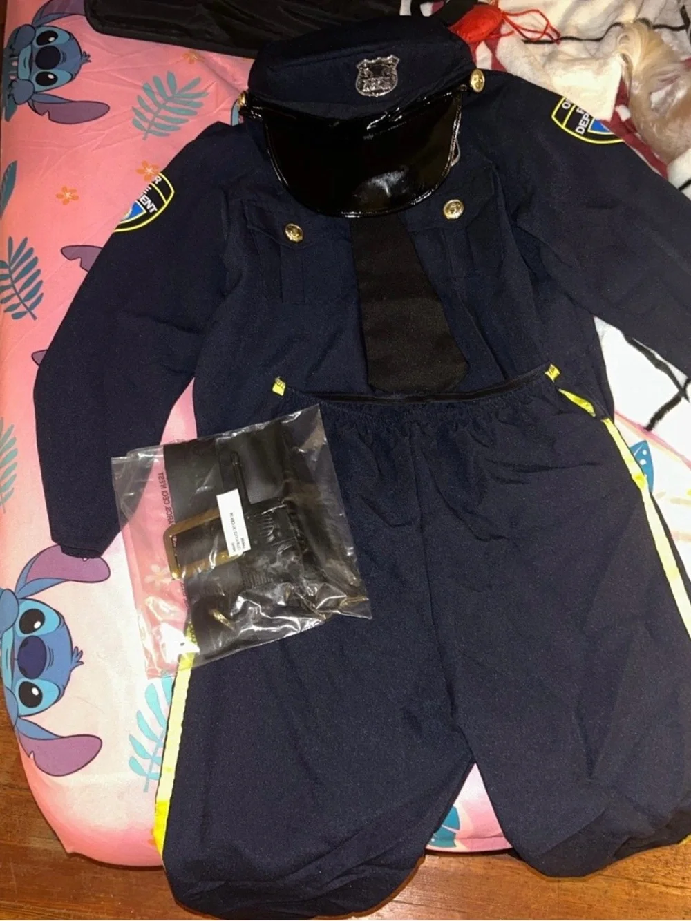 Amscan Police Officer Kids Costume - Black